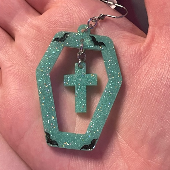 Dead Inside Drop Earrings - Picture 3 of 4